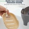 Elephant Double Layer Soap Box Portable Non Slip Soap Box With Lid 2