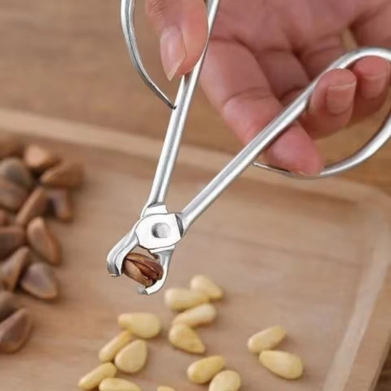 Pine Nut Clamp Practical Nut Opener Kitchen Gadget Durable Sheller 0