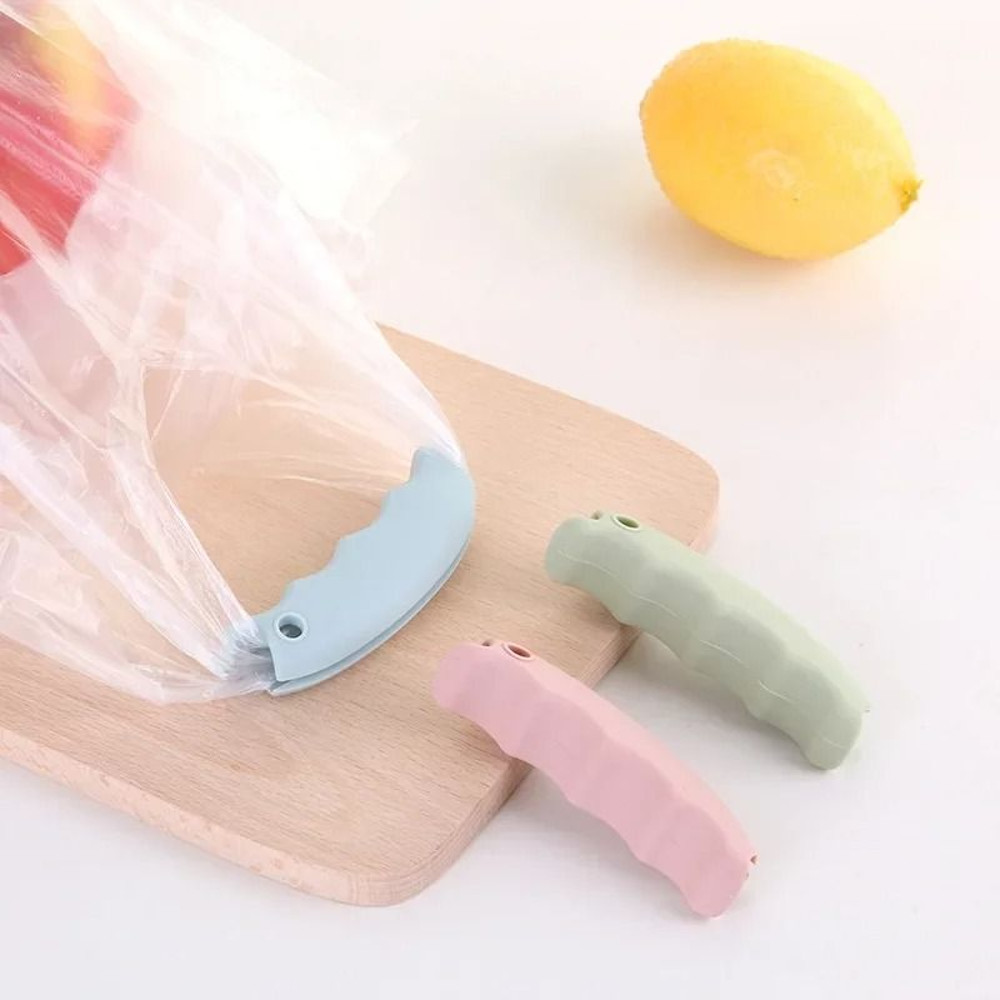Silicone Grocery Bag Handle Clips Set Of 3 3