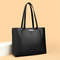 Luxurious Soft PU Leather Womens Large Handbag Shoulder Tote Shopping Bag 0