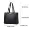 Luxurious Soft PU Leather Womens Large Handbag Shoulder Tote Shopping Bag 3