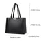 Luxurious Soft PU Leather Womens Large Handbag Shoulder Tote Shopping Bag 3