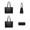 Luxurious Soft PU Leather Womens Large Handbag Shoulder Tote Shopping Bag 4
