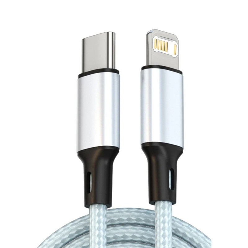 PD 30W Charger Cable USB A To Type C Lightning Fast Charging Data Line 6