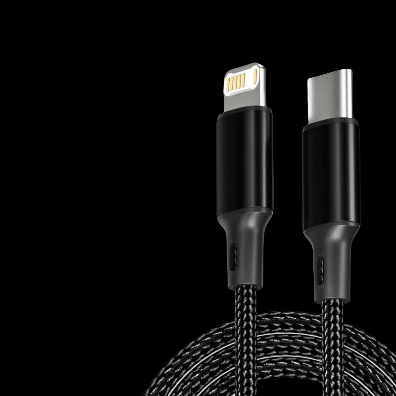 PD 30W Charger Cable USB A To Type C Lightning Fast Charging Data Line 8