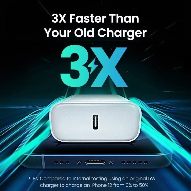 35 W Fast Charger Cable For IPhone 12 13 14 Pro Max XR XS Plus USBC To Lightning 1