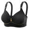 Mom Brassiere Without Steel Ring Breathable Gathered Ladies Underwear Thin Cup Glossy Bra 8