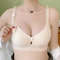 Maternity Nursing Bra Wire Free Front Closure Pregnancy Underwear 2