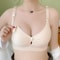 Maternity Nursing Bra Wire Free Front Closure Pregnancy Underwear 2
