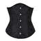 Underbust Corset Floral Push Up Boned Bustier Gothic Corset For Women 1