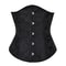 Underbust Corset Floral Push Up Boned Bustier Gothic Corset For Women 1