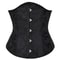 Underbust Corset Floral Push Up Boned Bustier Gothic Corset For Women 5