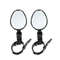 2PCS Bicycle Rearview Mirror 360 Degree Adjustable Rotatable Universal Handlebar Rear View Mirrors 6