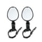 2PCS Bicycle Rearview Mirror 360 Degree Adjustable Rotatable Universal Handlebar Rear View Mirrors 6
