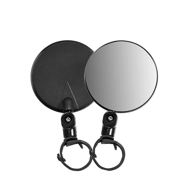 2PCS Bicycle Rearview Mirror 360 Degree Adjustable Rotatable Universal Handlebar Rear View Mirrors 7
