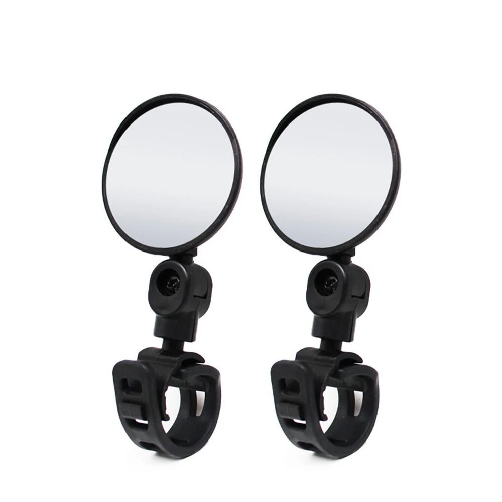 2PCS Bicycle Rearview Mirror 360 Degree Adjustable Rotatable Universal Handlebar Rear View Mirrors 8
