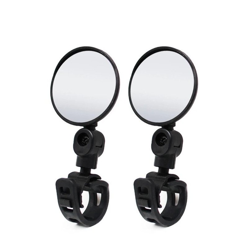 2PCS Bicycle Rearview Mirror 360 Degree Adjustable Rotatable Universal Handlebar Rear View Mirrors 8
