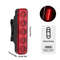 LED Bicycle Tail Light USB TypeC Rechargeable Rear Warning Light For Mountain And Road Bikes 5