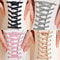 Elastic No Tie Shoelaces Semicircle Quick Lock Shoe Laces For Kids Adults Sneakers 5