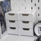 Chic Three Tier Desk Organizer With Drawers For Office Supplies Jewelry And Cosmetics Storage 1