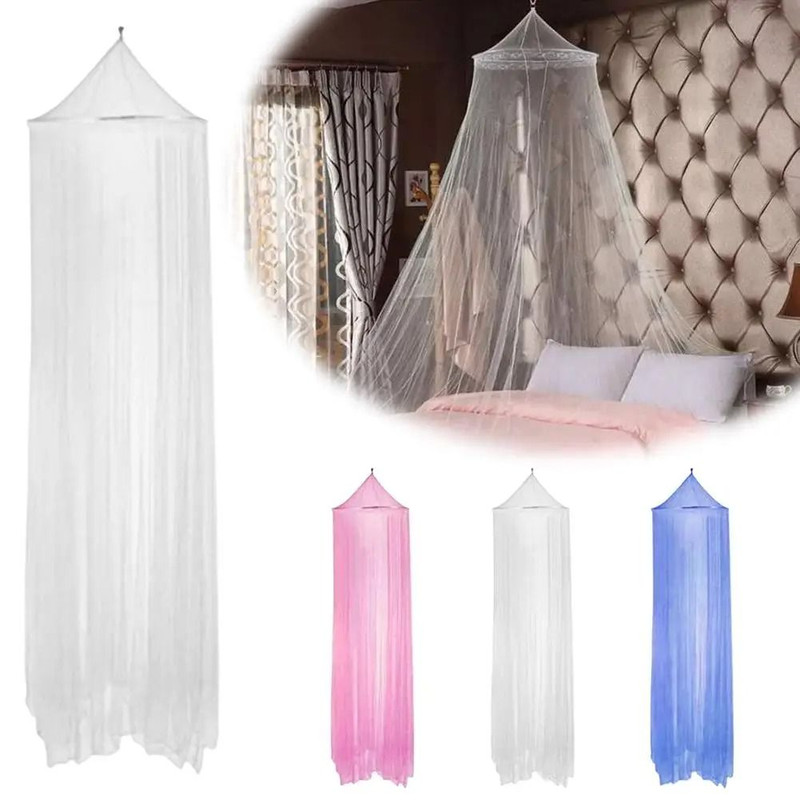 Princess Style Mosquito Net Dome Canopy Bed Mesh Net For Home Bedroom 1