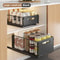 Kitchen Storage Rack Pull Out Cabinet Organizer Basket For Home And Bathroom 9