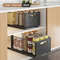 Kitchen Storage Rack Pull Out Cabinet Organizer Basket For Home And Bathroom 10