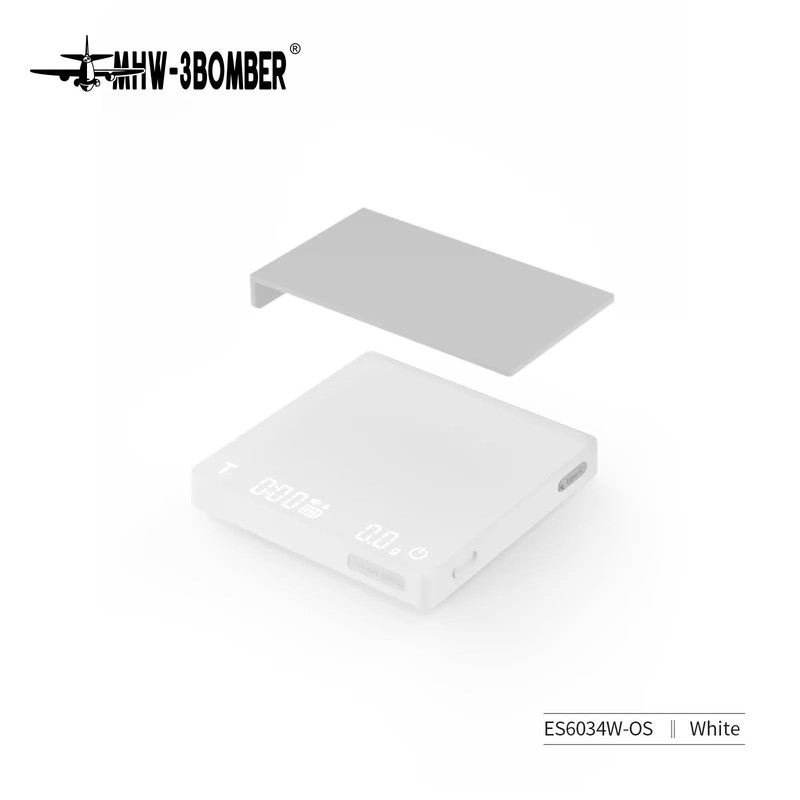 Digital Kitchen Coffee Scale High Precision Rechargeable Barista Scale 9