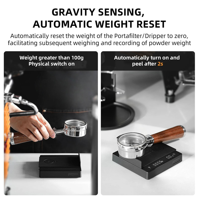 Digital Kitchen Coffee Scale High Precision Rechargeable Barista Scale 2