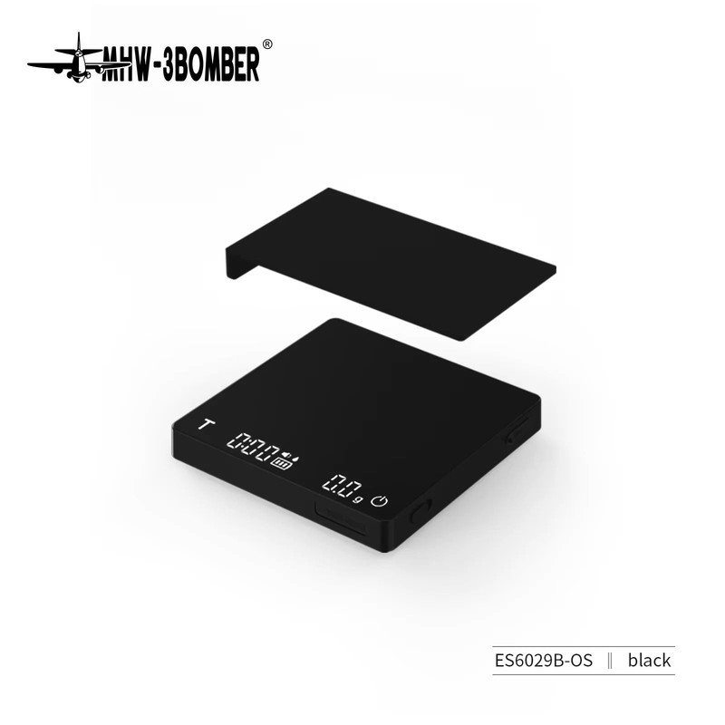 Digital Kitchen Coffee Scale High Precision Rechargeable Barista Scale 6