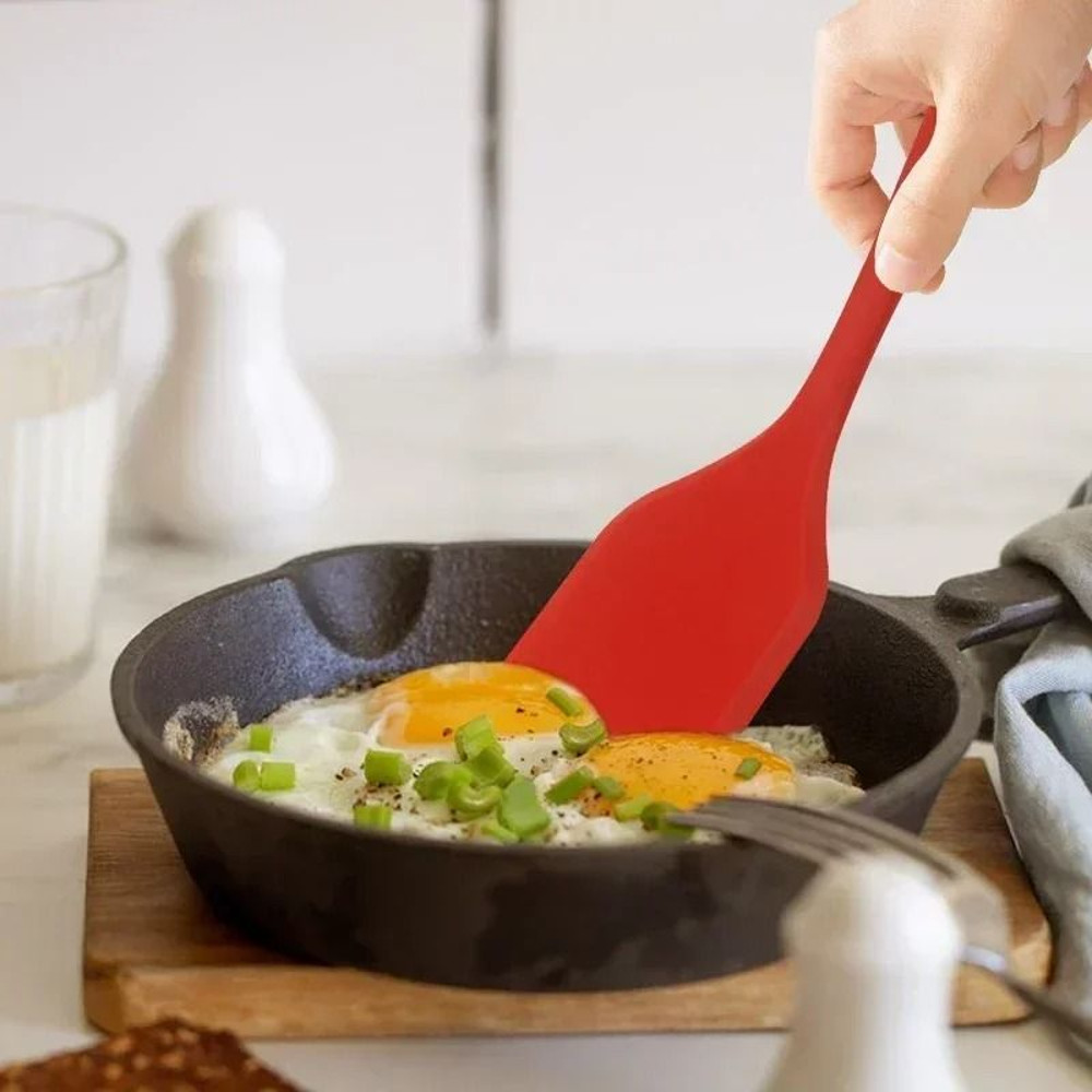Silicone Non Stick Cooking Spatula Dense Shovel Kitchen Tool 2