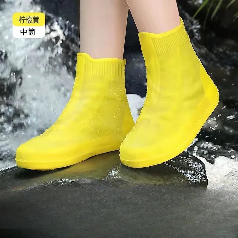 Waterproof Silicone Shoe Covers Non Slip Rain Boot Protector 9