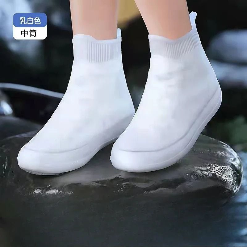 Waterproof Silicone Shoe Covers Non Slip Rain Boot Protector 8