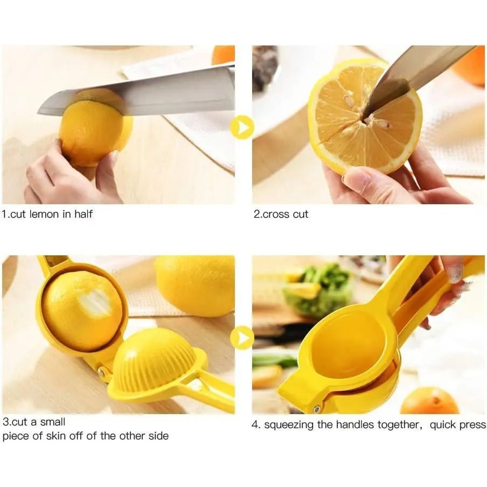 Manual Lemon Clip Juicer Colorful Portable Kitchen Gadget 2