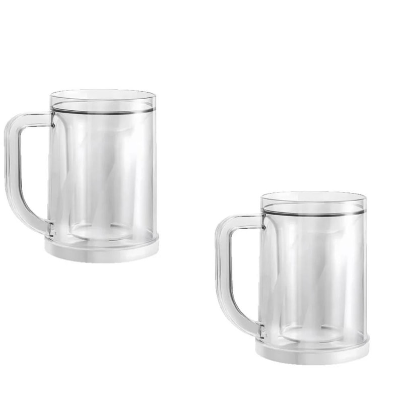 Summer Double Layer Refrigerated Ice Cup Large Capacity Beverage Mug 7