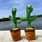 Interactive Dancing Cactus Plush LED Voice Replay Toy 1
