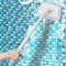 Bathroom Wall Hanging Long Handle Cleaning Brush 0