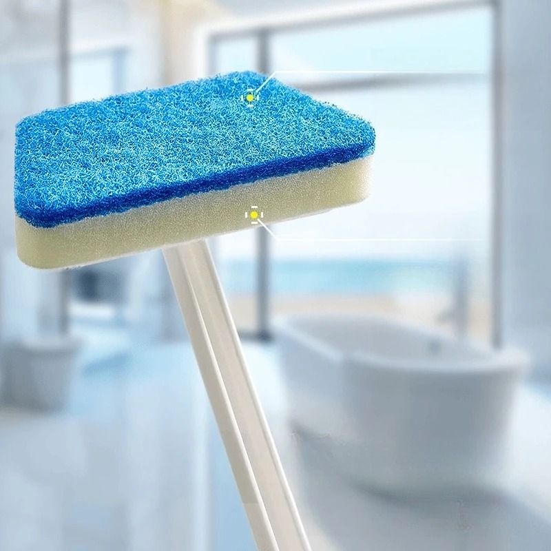 Bathroom Wall Hanging Long Handle Cleaning Brush 2