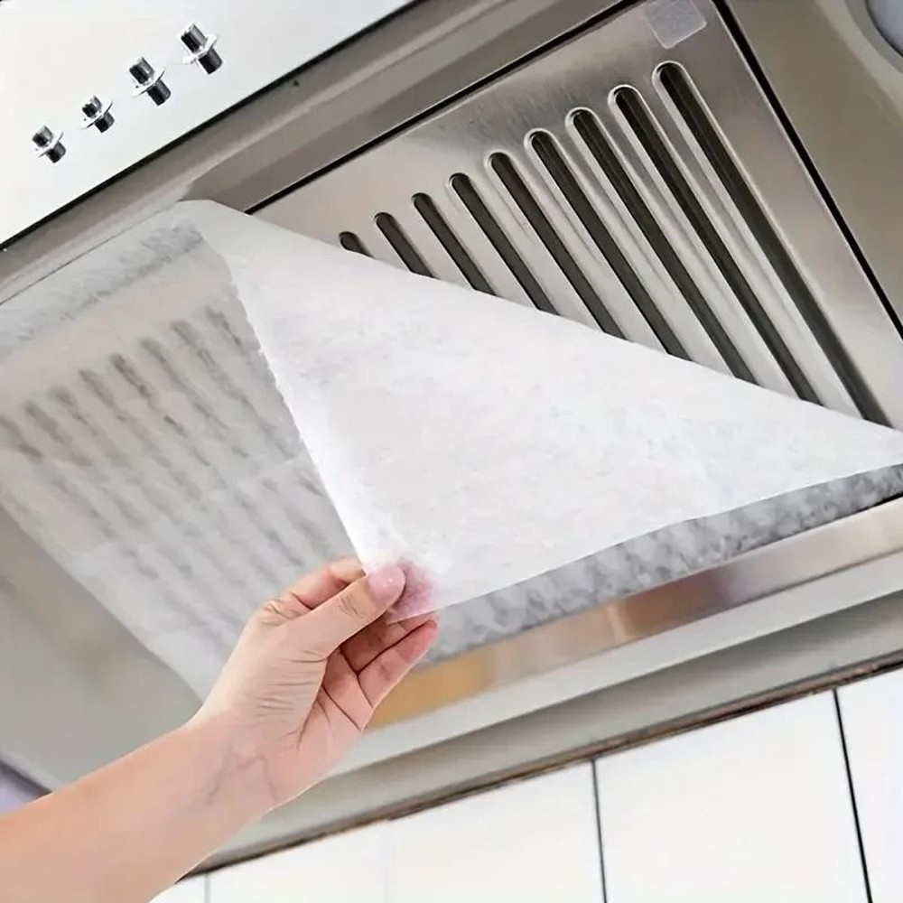 Disposable Oil Absorbing Paper For Kitchen Range Hood Filter 4