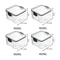 High Quality Sealed Jar Food Storage Box Transparent Plastic Kitchen Organizer 11