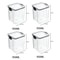 High Quality Sealed Jar Food Storage Box Transparent Plastic Kitchen Organizer 17