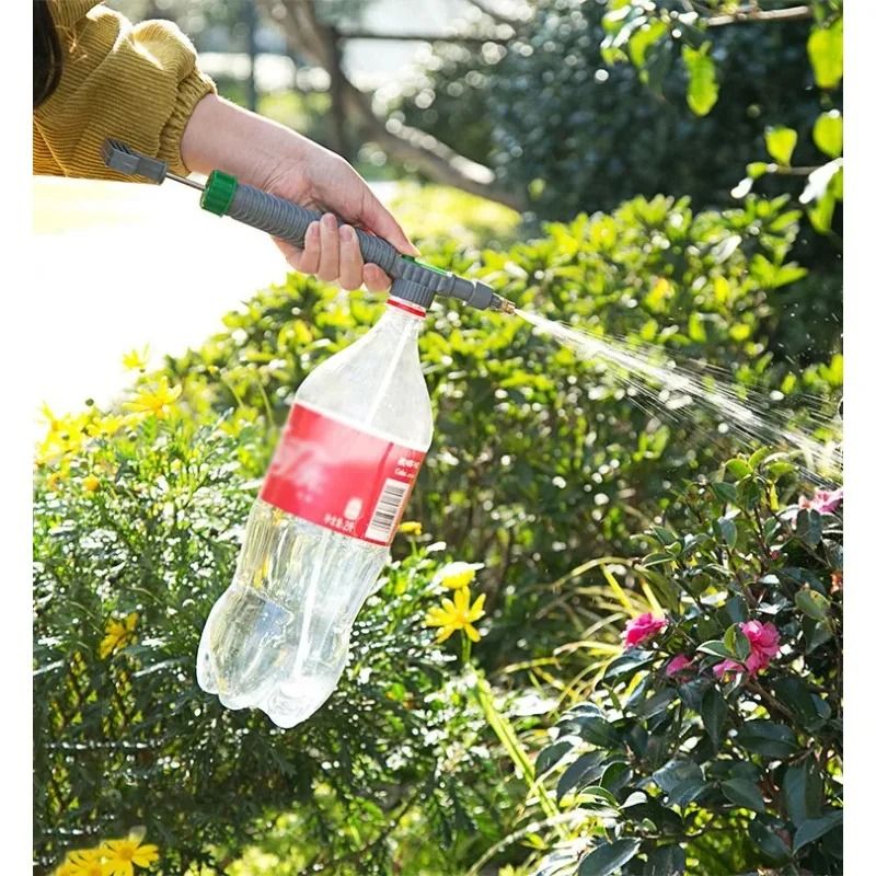 High Pressure Air Pump Manual Sprayer Adjustable Nozzle Bottle Sprayer 4