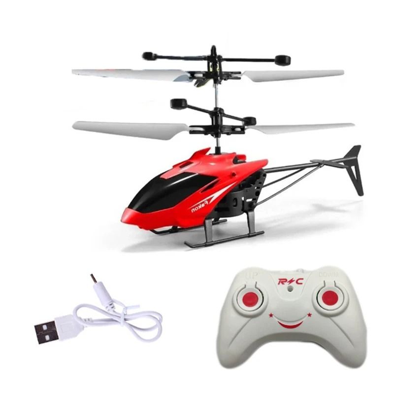 Rechargeable Mini RC Drone Safe Fall Resistant Kids Toy 0