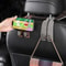 Car Seat Back Double Hook Suede Rear Storage Organizer 1