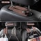 Car Seat Back Double Hook Suede Rear Storage Organizer 3