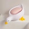 Duck Shaped Soap Rack Plastic Non Slip Drain Soap Dish 6