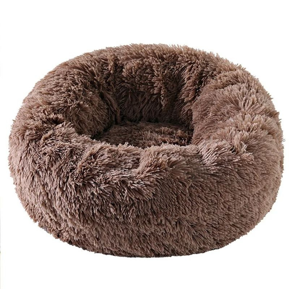 Plush Pet Nest Round Cat Dog Bed 4