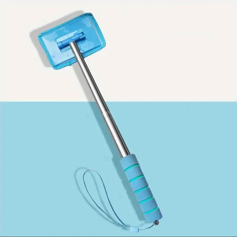Telescopic Windshield Water Scraper Window Cleaning Brush For Car 8