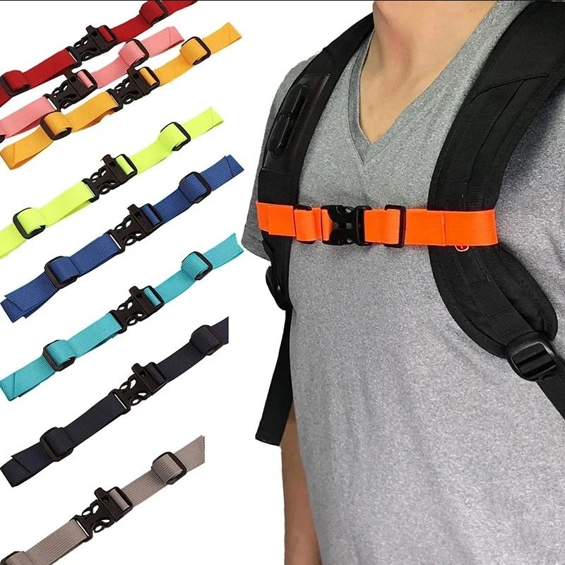 Adjustable Backpack Chest Strap Harness For Outdoor Tactical Bags 0