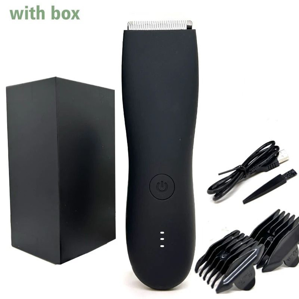 Waterproof Replaceable Ceramic Blade Body Ball Hair Trimmer For Men 6